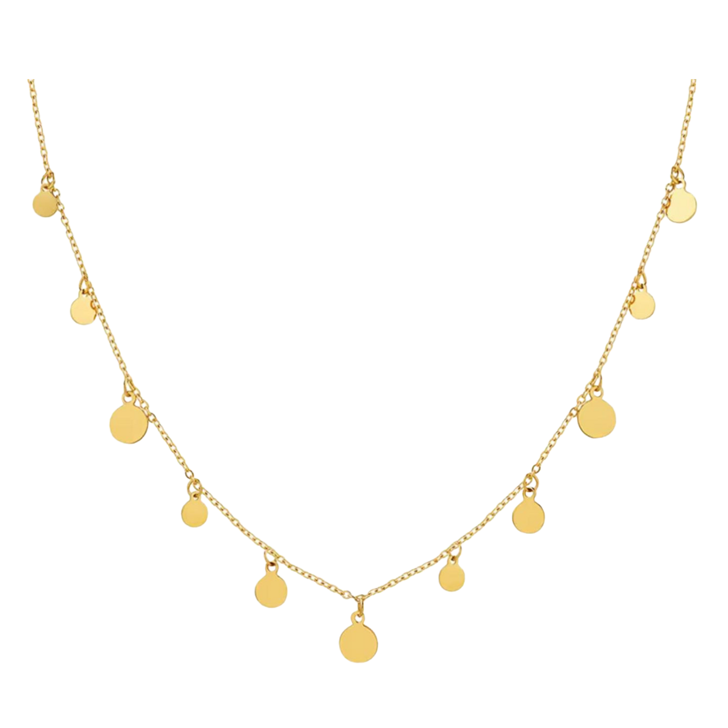 Mary Mini Disc Necklace