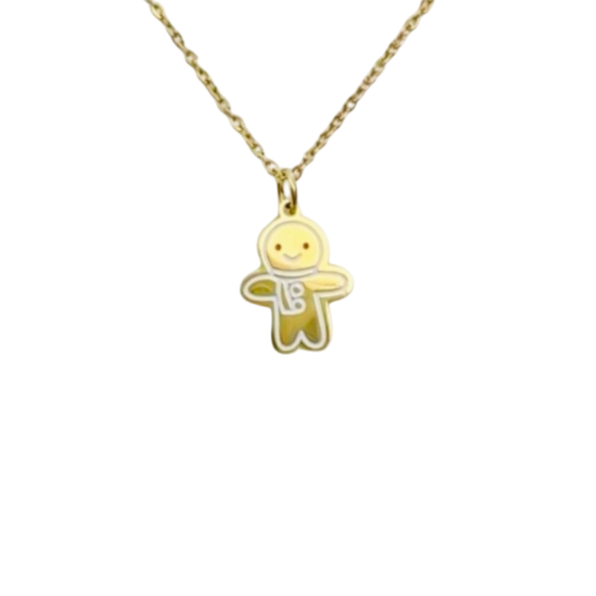 Gingerbread Joy Necklace