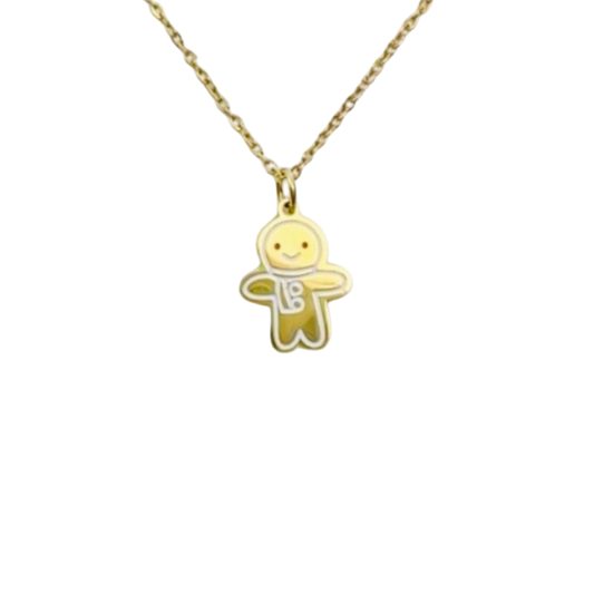 Gingerbread Joy Necklace