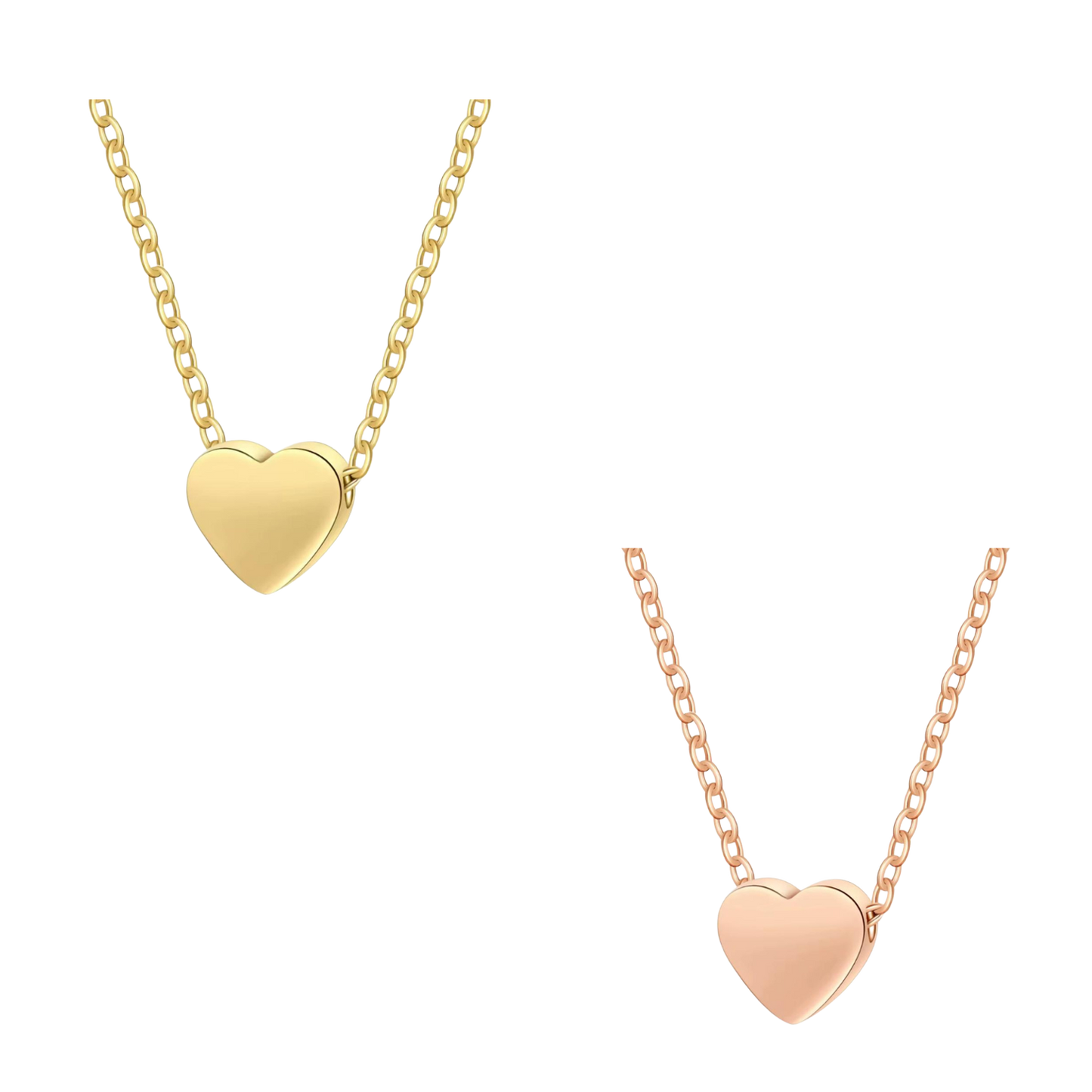 Sarah Dainty Heart Necklace