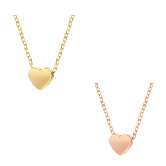 Sarah Dainty Heart Necklace