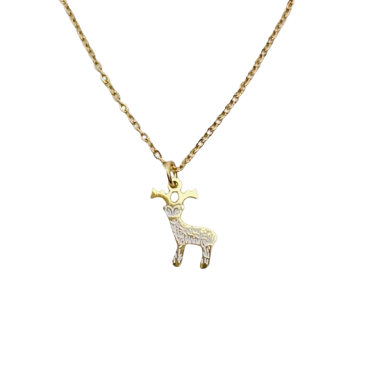 Golden Prancer Necklace