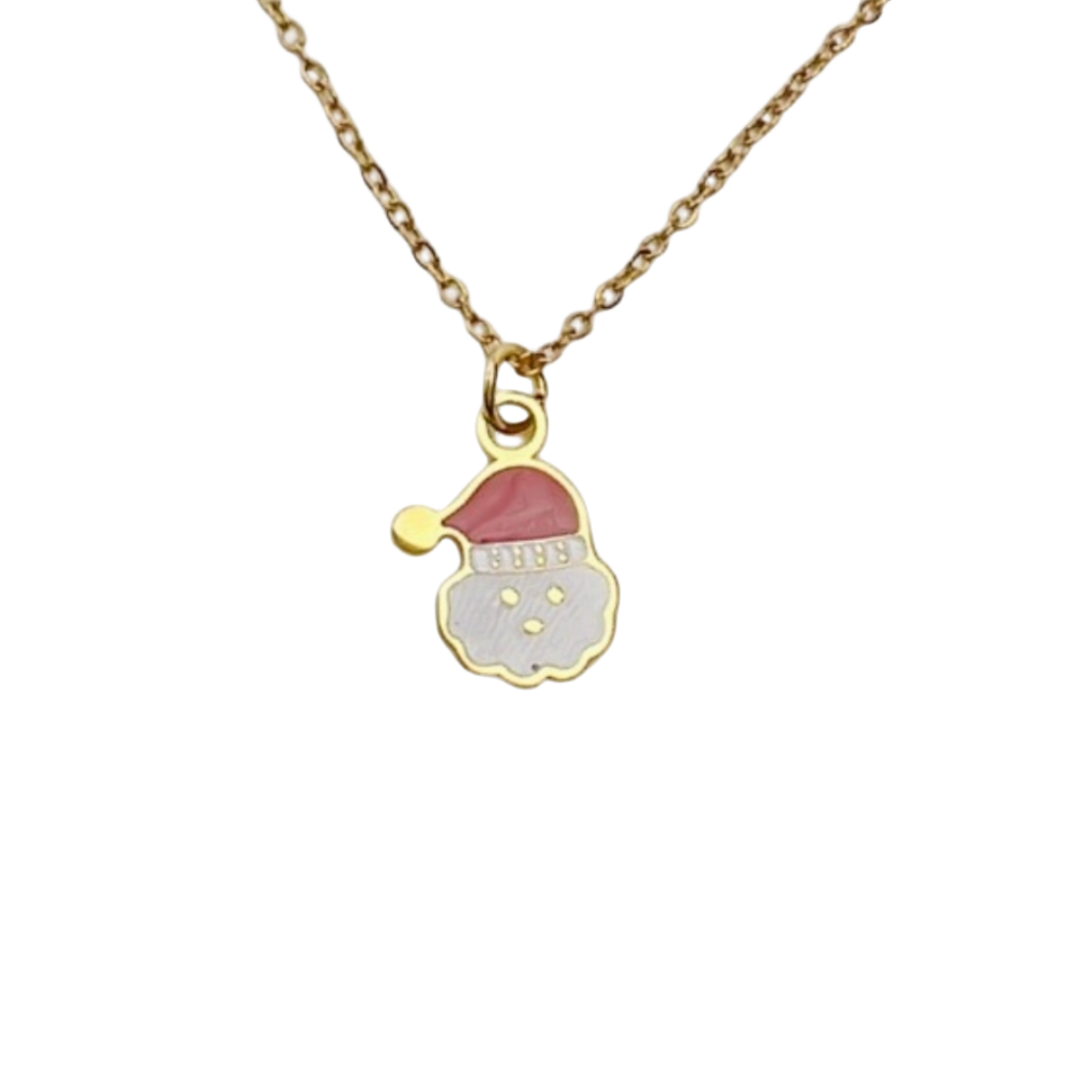 Jolly Santa Necklace