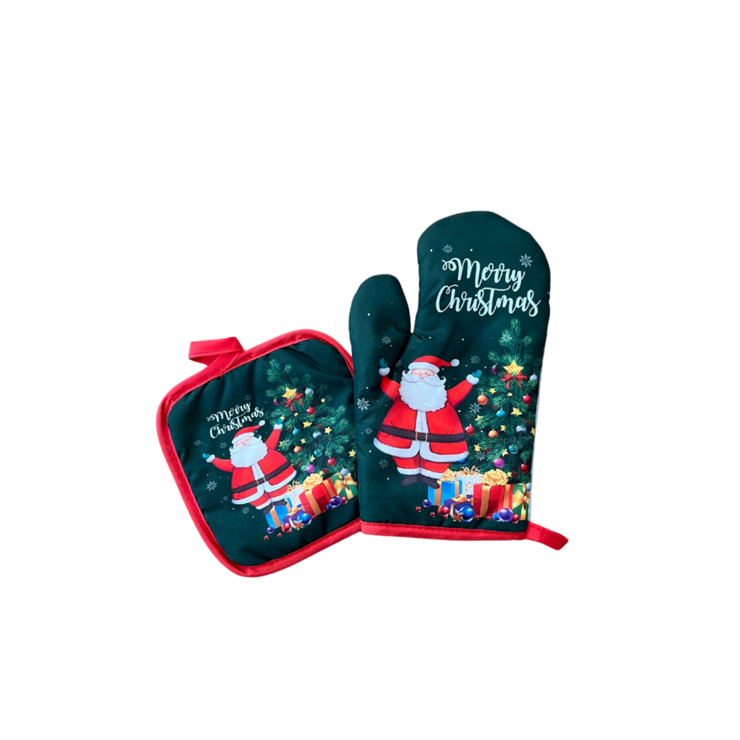 Pot Holder and Glove Set