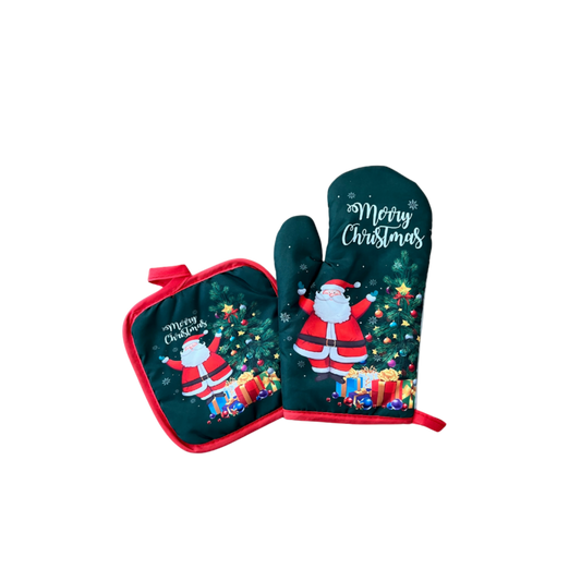 Pot Holder and Glove Set