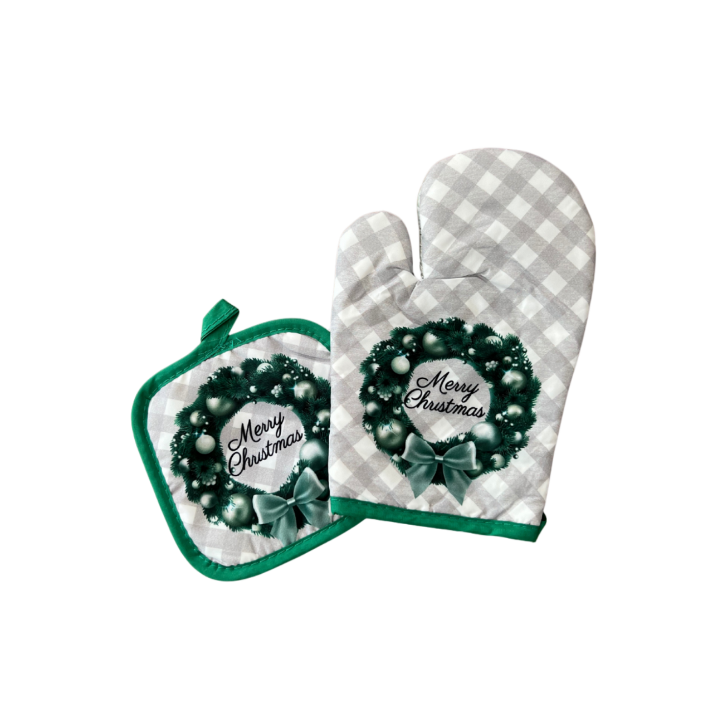 Pot Holder and Glove Set