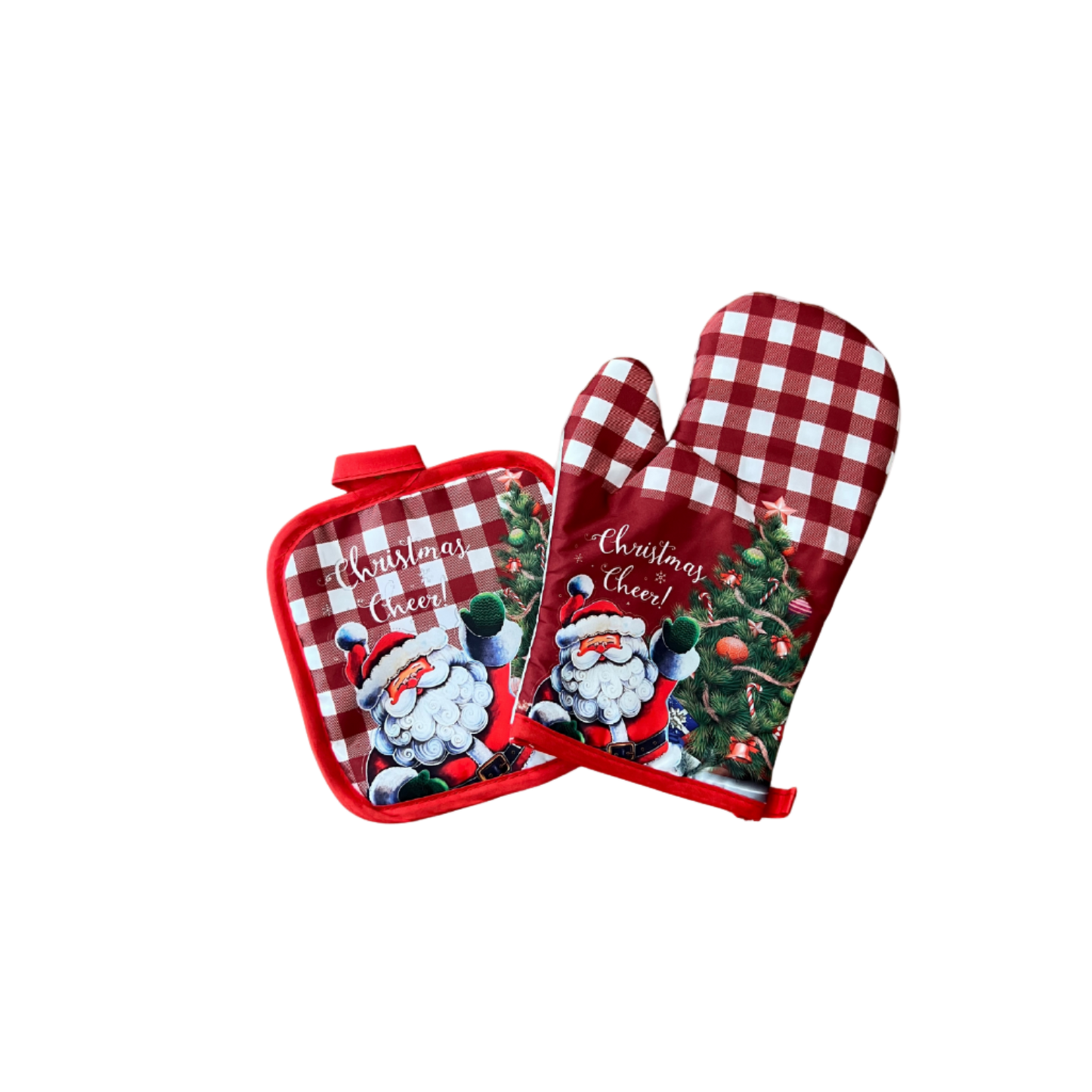 Pot Holder and Glove Set
