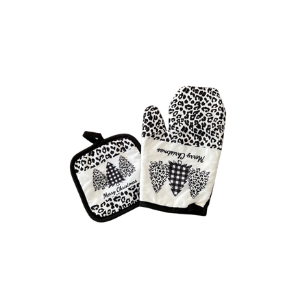 Pot Holder and Glove Set